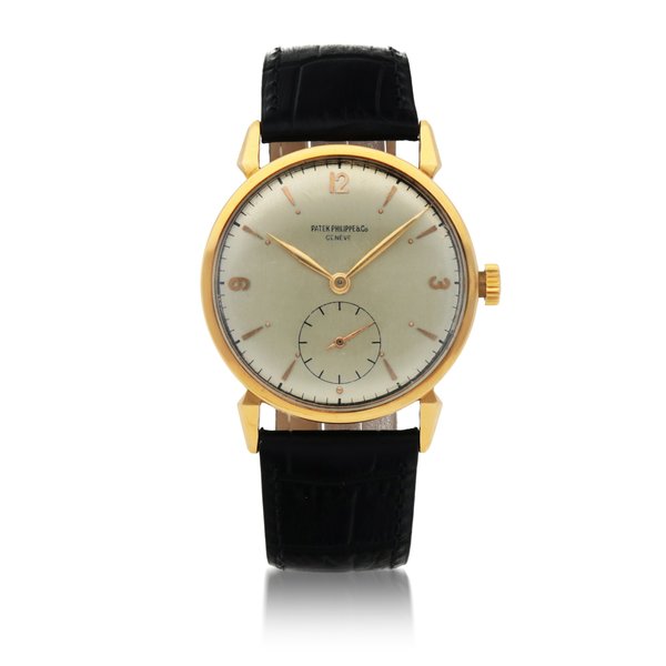 Patek Philippe CALATRAVA, REF 1578 PINK GOLD WRISTWATCH WITH 'SPIDER' LUGS MADE IN 1949 · 1578