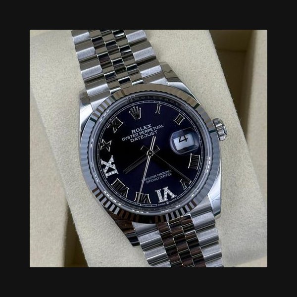 Rolex Rolex Datejust36 126234 Purple Dial Jubilee