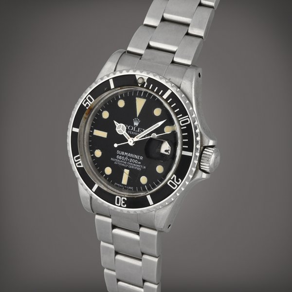 Rolex Submariner, Reference 1680 | A stainless steel wristwatch with date and bracelet | Circa 1972 · 1680
