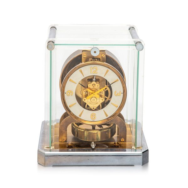 Jaeger-LeCoultre Jaeger-LeCoultre | An acrylic salesman atoms clock, Circa 1980 | 積家 | 壓克力空氣鐘，約1980年製