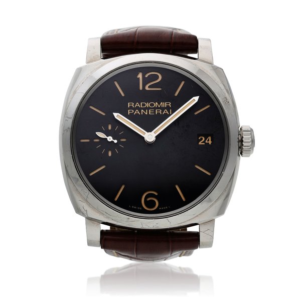 Panerai Radiomir, A stainless steel wristwatch with date, Circa 2015