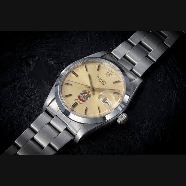 ROLEX, OYSTERDATE REF. 6694, A MANUAL-WINDING STEEL WRISTWATCH MADE FOR THE UAE MINISTRY OF DEFENCE CASE NUMBER: 4’241’170