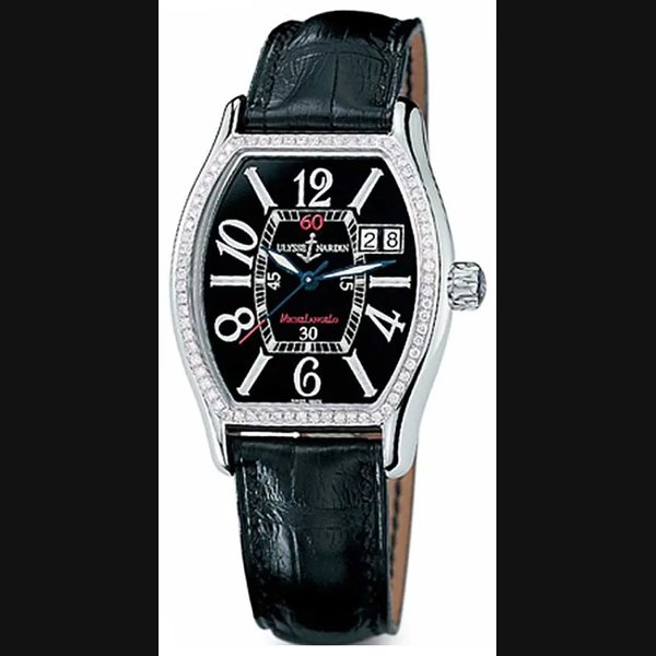 Ulysse Nardin Michelangelo Big Date 230-48 Black Dial 35.1mm Women's Watch