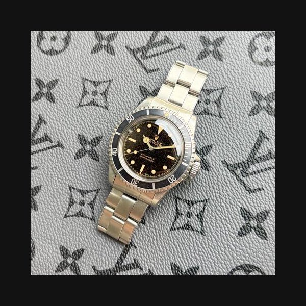 Rolex Rolex Submariner (No Date)Tropical Gilt Chapter Ring Exclamation 2 Line Dial PCG 1963