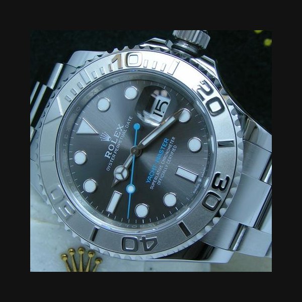 Rolex Rolex Yacht-Master2024 Yacht-Master 40 UN-WORN Boxes Papers Slate Dial Platinum Bezel 126622