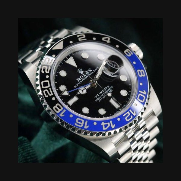 Rolex GMT-Master II2026 NEW UNWORN GMT-Master II Batgirl Black Blue Dial Jubilee Stainless Steel 126710BLNR