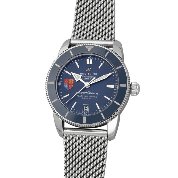 Breitling Superocean Heritage 'Platinum Jubilee RaSP', Ref. AB20107A1C1A1 | Stainless steel wristwatch with date and bracelet | Circa 2022