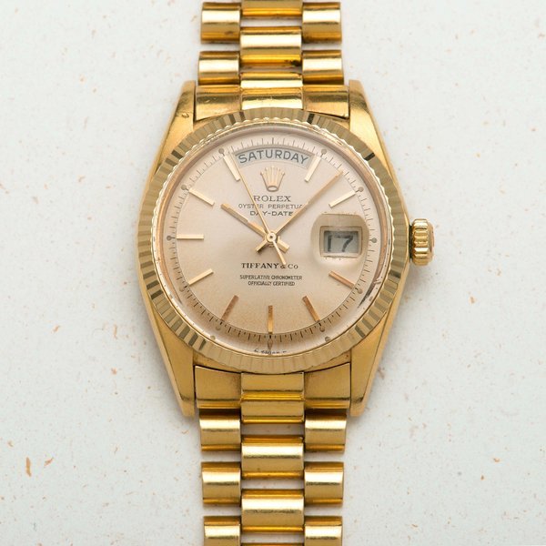 Rolex Rolex Day-Date 1803 Champagne Dial Retailed by Tiffany & Co · 1803