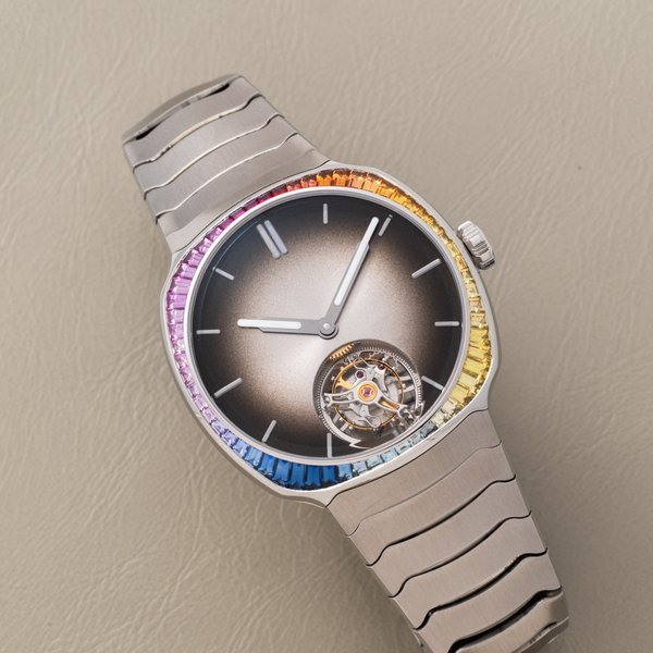 H. Moser & Cie H. Moser & Cie Streamliner Tourbillon Rainbow