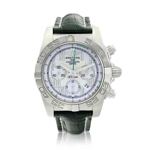Breitling Reference AB0110 Chronomat 44 Hamilton 100th Edition  A limited edition stainless steel automatic chronograph wristwatch with date, Circa 2012