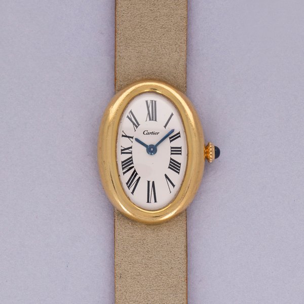 Cartier Cartier London Baignoire Large Size with Box 1972 18k YG