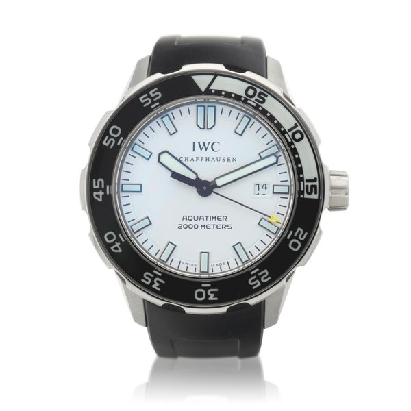 IWC Reference IW3568-06 Aquatimer  A stainless steel automatic wristwatch with date, Circa 2010