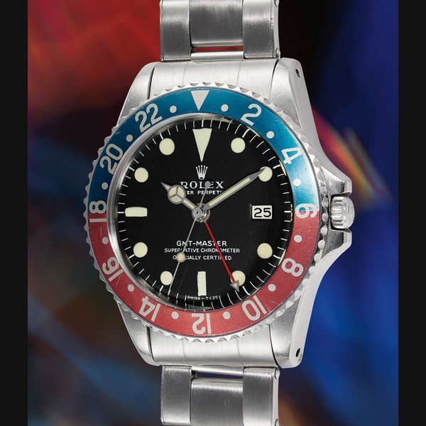 Rolex Rolex Ref. 1675; inside caseback additionally stamped 1675 and II.67 GMT-Master "Mark 0"