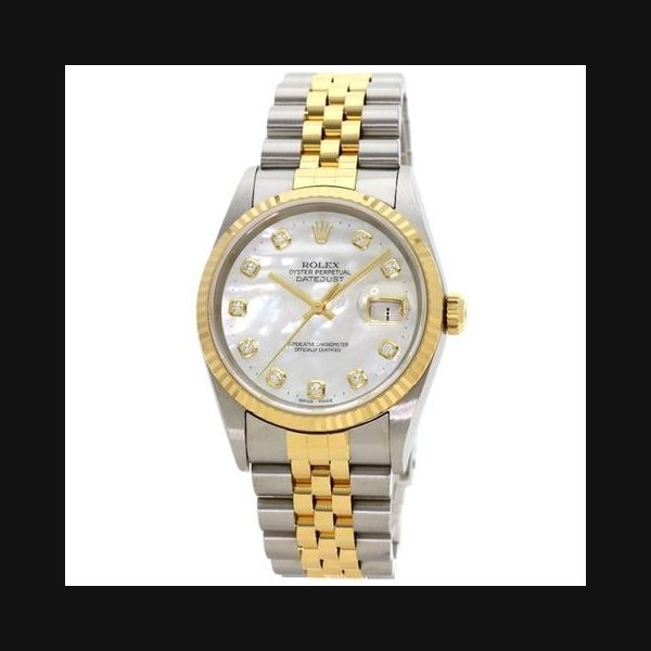 Rolex Rolex Datejust16233NG Steel Very good