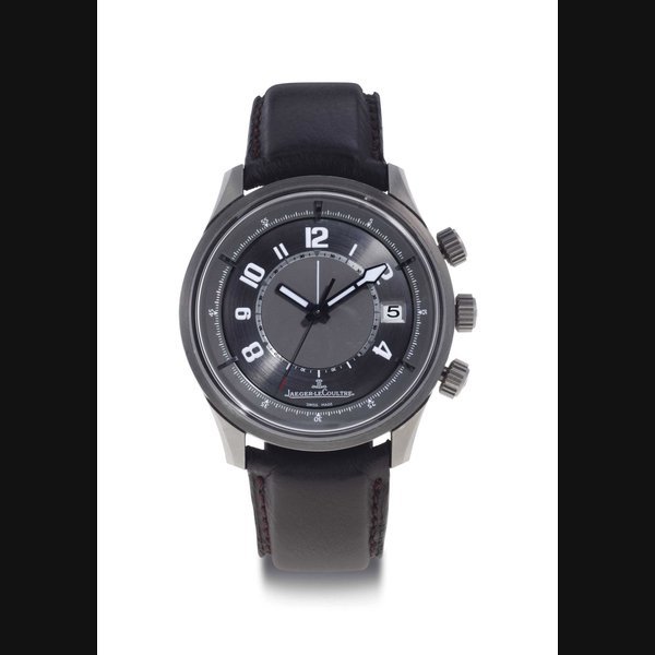 Jaeger-Lecoultre Jaeger-LeCoultre. A Limited Edition Titanium Automatic Wristwatch With Date, Alarm and Center Seconds SIGNED JAEGER-LECOULTRE, ASTON MARTIN, NO. 0367/1000, AMVOX1 MODEL, REF. 190.T.97, CIRCA 2008