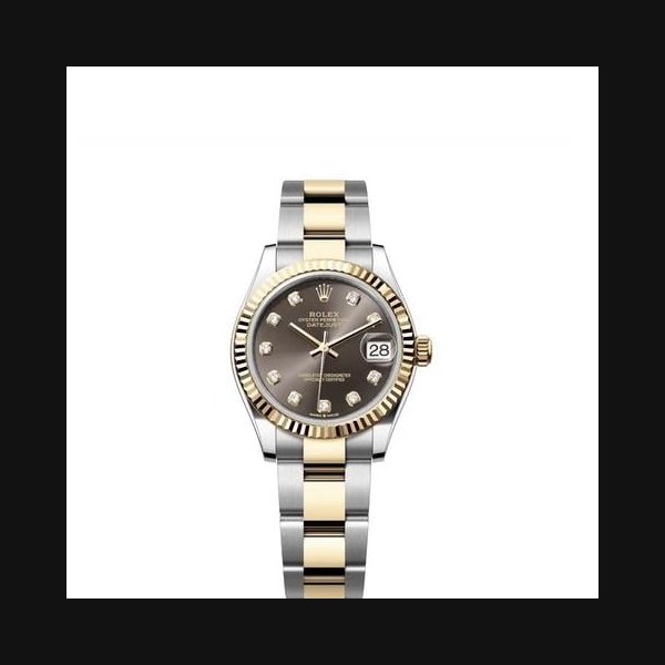 Rolex Datejust31 NEW 2025 Rhodium Diamond Dial Two Tone Yellow Gold Oyster Bracelet Ref. 278273