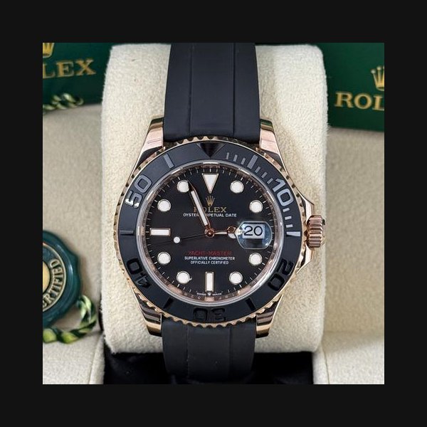 Rolex Rolex Yacht-Master2024 40mm Black Dial Oysterflex