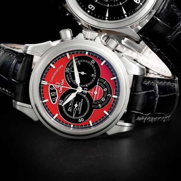 Omega Omega. A stainless steel automatic calendar chronograph wristwatch De Ville Co-Axial Chronoscope, Ref:48516131, Case & Movement No.78317771, Sold January 2011 · 48516131