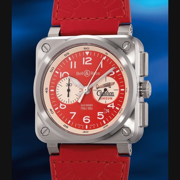 Bell Bell & Ross Ref. BR03-94 Chrono Ailes Rouges · BR03-94