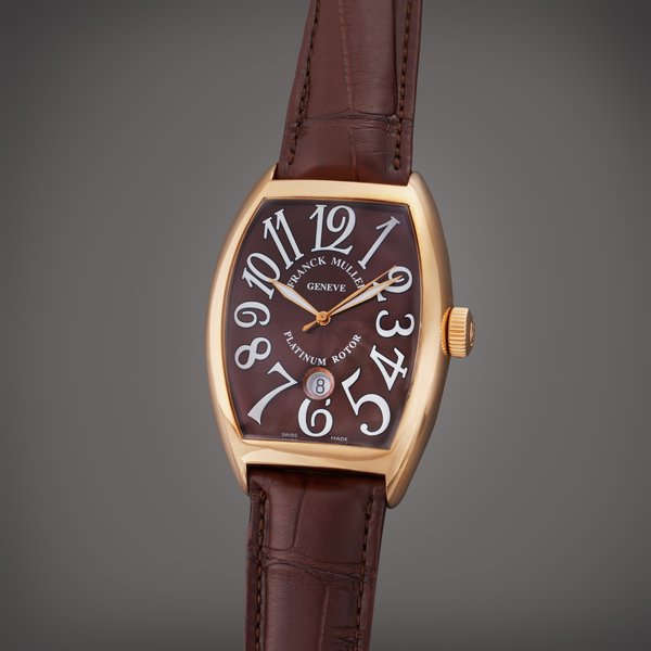 Franck Muller Reference 8880 SC DT Casablanca | A pink gold automatic wristwatch with date, Circa 2010