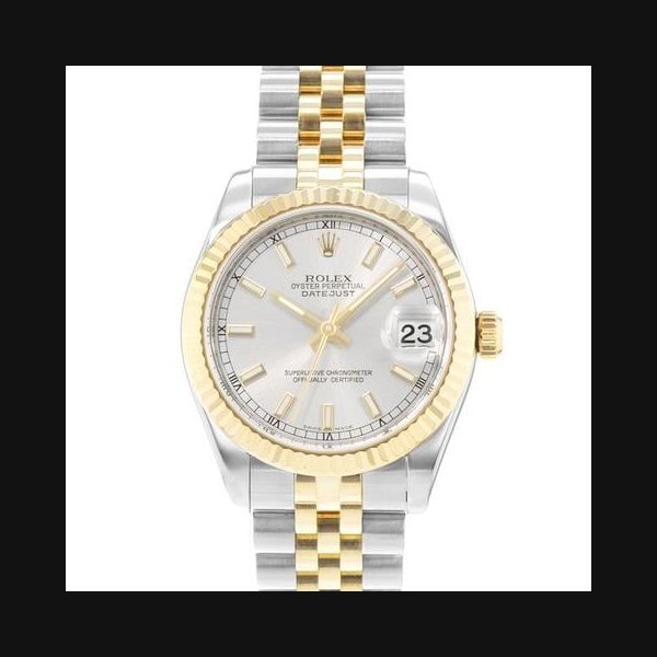 Rolex Rolex Lady-Datejust31 178273 Silver Steel 18k Yellow Gold Automatic Ladies Watch