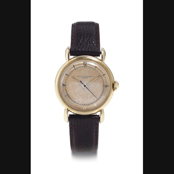 Vacheron Constantin Vacheron Constantin. An 18k Gold Wristwatch With Center Seconds SIGNED VACHERON CONSTANTIN, GENEVE, MOVEMENT NO. 450'853, CASE NO. 287'696, MANUFACTURED IN 1945