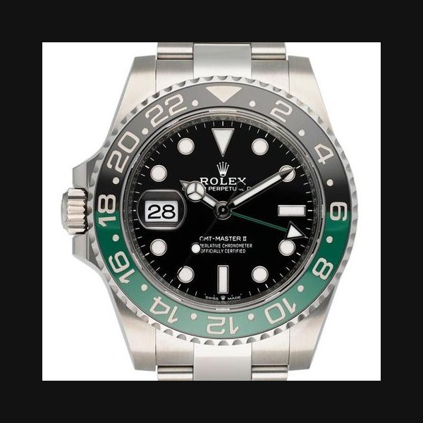 Rolex Rolex GMT-Master II126720VTNR "Sprite" Black Dial Mens Watch Box Papers