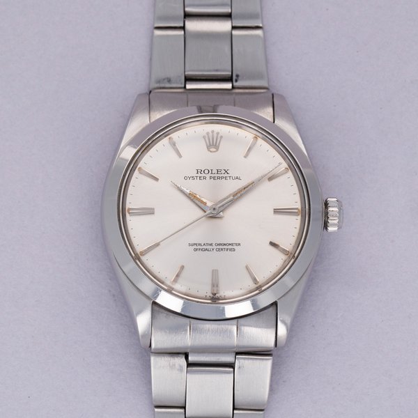 Rolex Rolex Oyster Perpetual 1002 Silver Dial · 1002