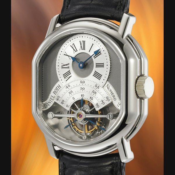 Daniel Roth Daniel Roth Ref. C187 Tourbillon Regulateur Double Face "White Gold" · C187