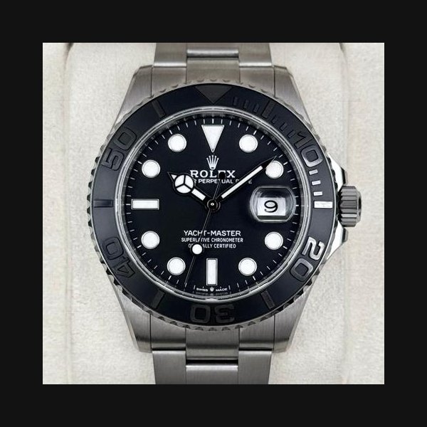 Rolex Yacht-MasterNEW 2025 Rolex Yacht-Master 42mm 226627 Titanium Black Dial