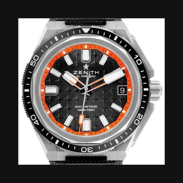 Zenith DefyExtreme Diver Titanium Mens Watch 95.9600.3620 Box Card Ref. 95.9600.3620/21.I300