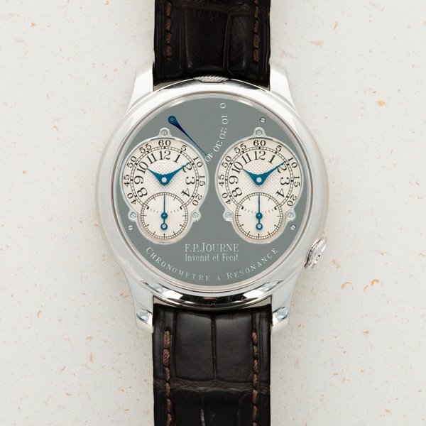 F.P. Journe F.P. Journe Platinum Chronometre Resonance Early Ruthenium Dial · N/A