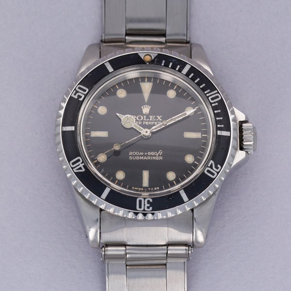 Rolex Rolex Submariner 5513 Bart Simpson Gilt Dial, Price & Market Data
