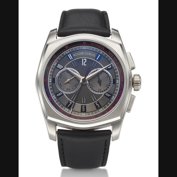 ROGER DUBUIS, LA MONEGASQUE, CHRONOGRAPH, STEEL, REF. DBMG0005