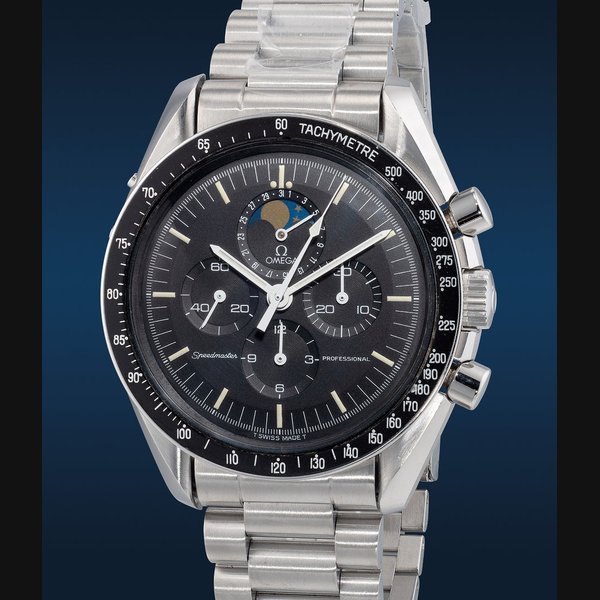 Omega Ref. ST 345.0809 Speedmaster Professional Moonwatch Moon Phase