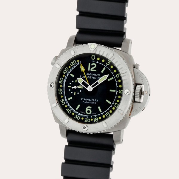 Panerai Luminor Submersible 1950 Depth Gauge, Reference PAM00193 | A titanium wristwatch with depth gauge | Circa 2007 · PAM00193