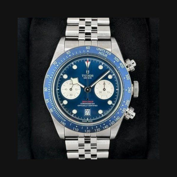 Tudor Black BayNEW 2026 Black Bay Chrono 41mm 79360B Stainless Steel Blue Dial