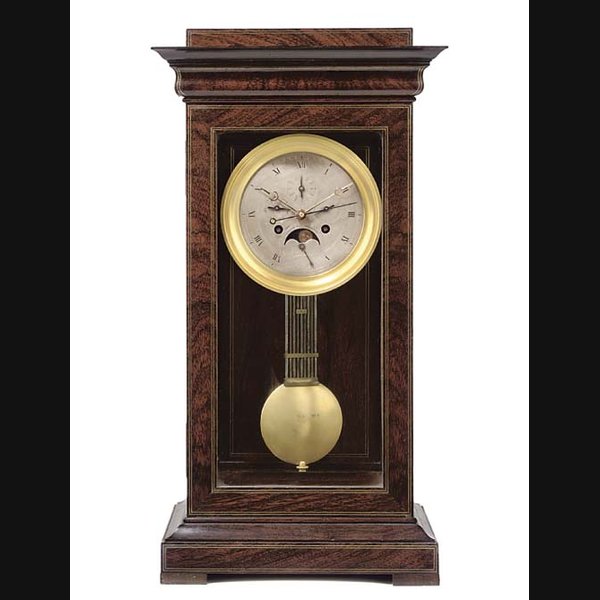  A French rosewood and brass line inlaid striking mantel clock with perpetual calendar and equation of time, Price & Market Data