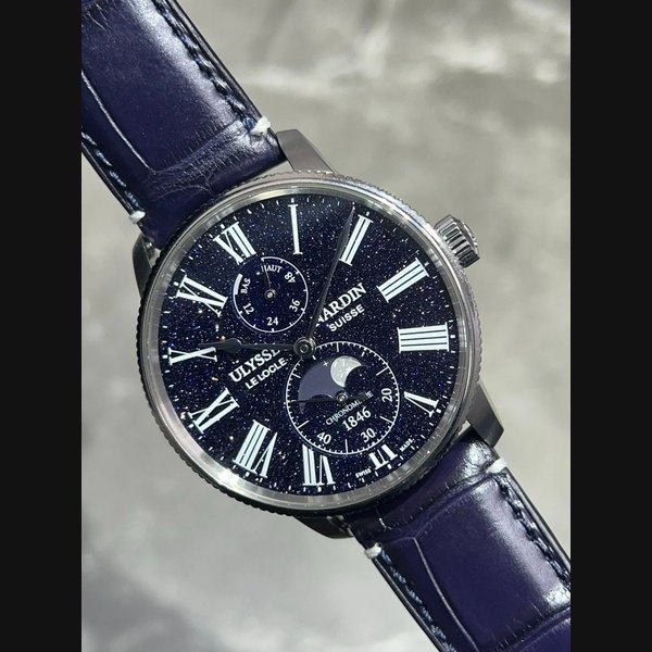 Ulysse Nardin Marine Torpilleur Aventurine LE300 42mm Auto Ref. 1193-310LE-3A-AVE/1A