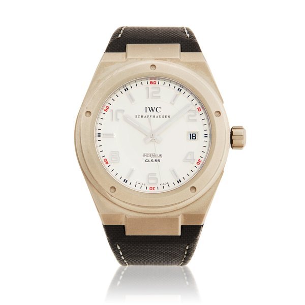 IWC Reference CLS 55 AMG Ingenieur |  A stainless steel automatic wristwatch with date, By IWC exclusively for Mercesdes AMG, Circa 2015 · CLS