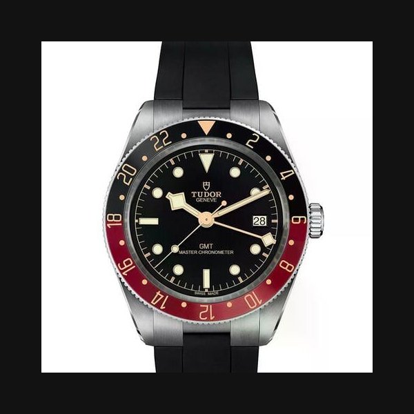 Tudor Black Bay Fifty-Eight58 Gmt Black dial 39mm M7939G1A0NRU-0002 Rubber strap
