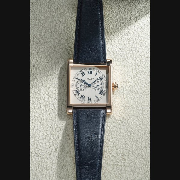 Cartier Cartier Ref. 2846 Collection Privée Montre, Tank Chronographe Monopoussoir · 2846