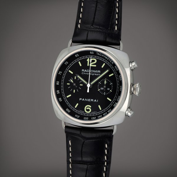 Panerai Radiomir Chronograph, Reference PAM00288 | A limited edition stainless steel chronograph wristwatch | Circa 2009