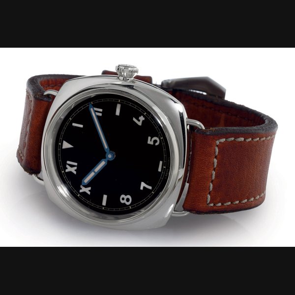 PANERAI. A FINE LIMITED EDITION STAINLESS STEEL CUSHION DIVER'S WRISTWATCH WITH CALIFORNIA DIAL SIGNED OFFICINE PANERAI, BREVETTATO, NO. I1887/1936, NO. BB1246842, CASE NO. OP 6675, CIRCA 2006