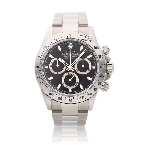 Rolex Reference 116520 Daytona | A stainless steel chronograph wristwatch with bracelet, Circa 2003 · 116520