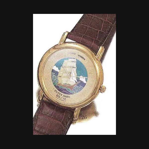 Ulysse Nardin Ulysse Nardin, Locle, Suisse, Chronometer San Marco Cully Sark, No. 05/12, No. 7866, case No. 6888, made in 1996. Very fine, self-winding, water-resistant down to 30 meters, 18K yellow gold gentleman's chronometer wristwatch, with fitted box and certificate. | Contemporary, Limited Edition and Modern Collector's Watches and Important Collector's Pocket Watches, Wristwatches and Clocks | New York, Park Lane Hotel, 15th December 1998