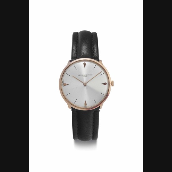 Vacheron Constantin Vacheron Constantin. A Fine 18k Pink Gold Wristwatch with Engine-Turned Dial SIGNED VACHERON & CONSTANTIN, GENÈVE, REF. 6318, MOVEMENT NO. 540'382, CASE NO. 366'650, MANUFACTURED IN 1958