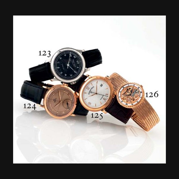 AUDEMARS PIGUET. AN 18K PINK GOLD OVAL AUTOMATIC WRISTWATCH WITH CENTER SECONDS AND DATE SIGNED AUDEMARS PIGUET, "MILLENARY ANNIVERSARY", CASE NO. E23798, MANUFACTURED IN 2000