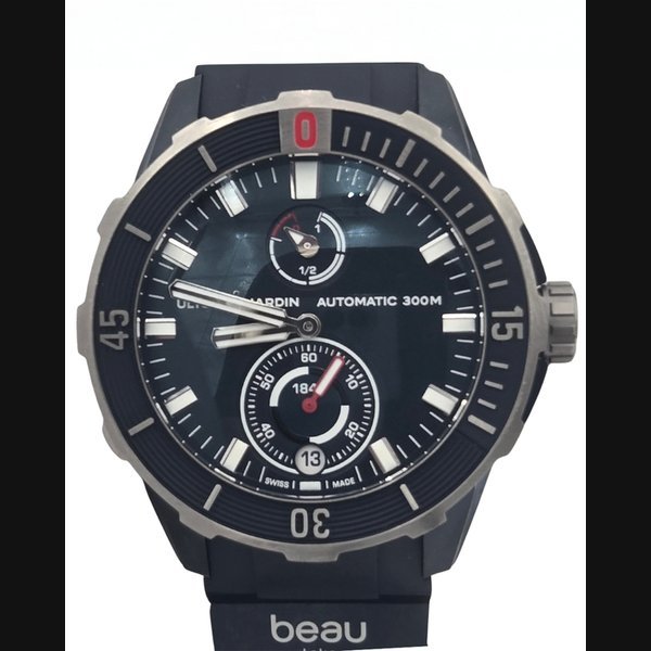 Ulysse Nardin 2024 Ulysse Nardin Diver x Beau Lake L.E 44MM Blue Dial Rubber Strap (1183-170LE-3A-BEAU) · 1183-170LE-3A-BEAU