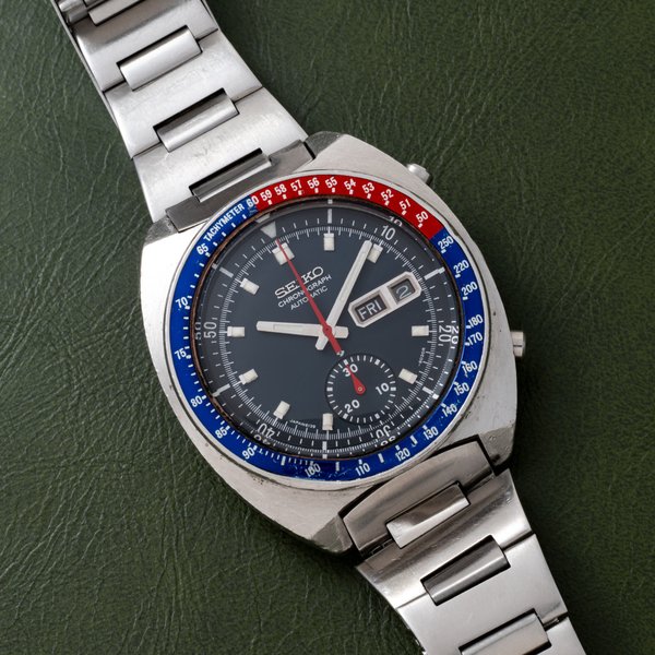 Seiko 'Blue Pogue' Chronograph Ref. 6139-6002